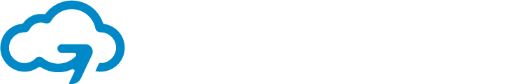 GutterCloud horizontal logo on dark background